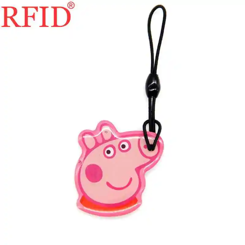 ID 125 кГц EM4305 EM4205 реплицируемые записываемые брелки RFID мультфильм брелок жетон тег карты контроля доступа несколько вариантов 1 шт