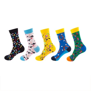 

Creative Japanese Tide style Socks funny happy Socks in Spring and Autumn for girls