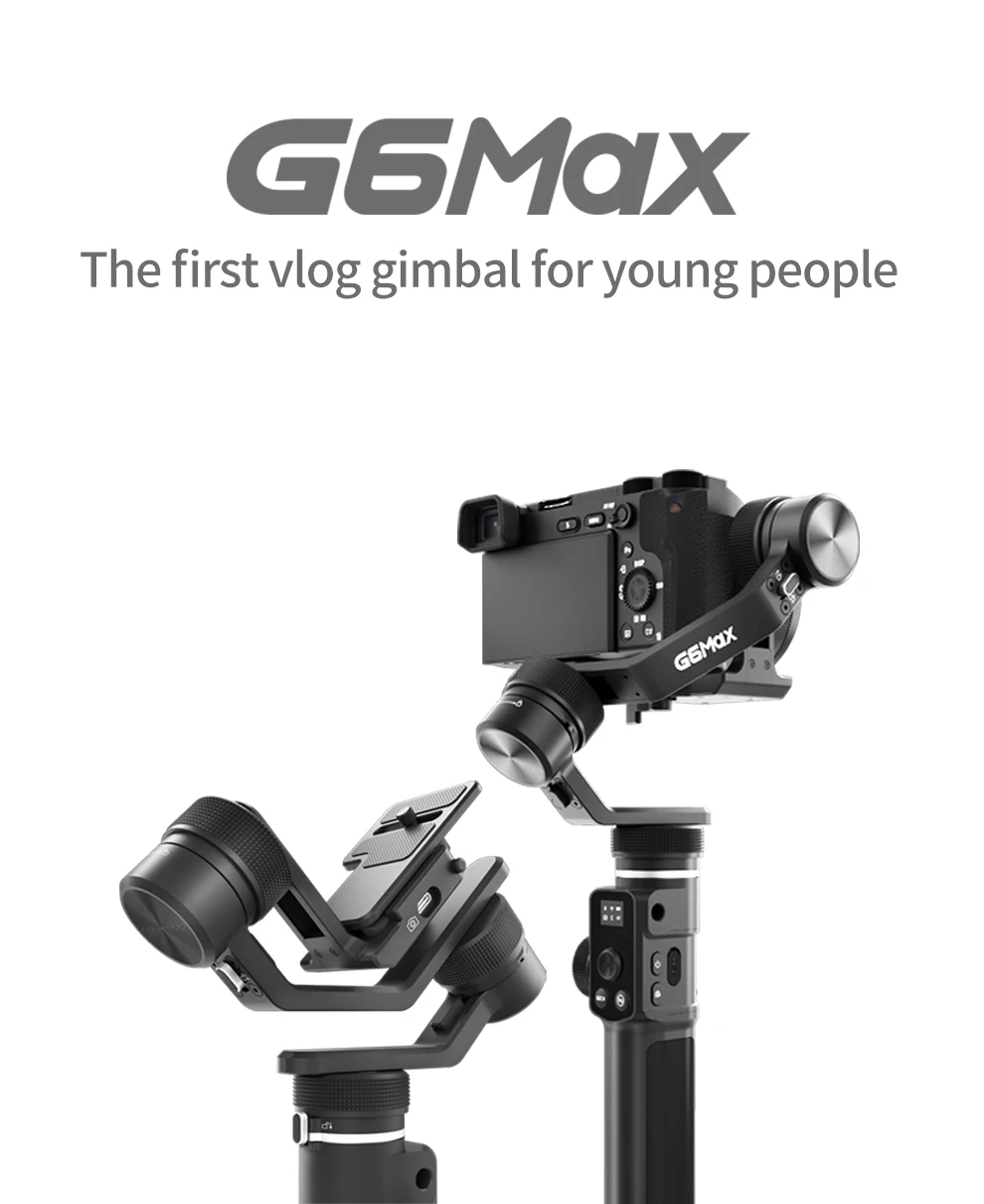 FeiyuTech G6 Max стабилизатор сотовый телефон Gimbal для смартфонов IPhone X Gopro Hero 7 6 5 беззеркальная камера карман samsung s8