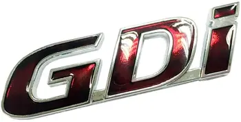 

GDi Crimson/Dard Red Metal Sticker Vehicle-badge Logo Emblem for Hyundai Available