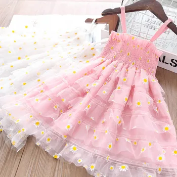 

2020 Summer Girls Embroidered Dress Wholesale Children's Clothing