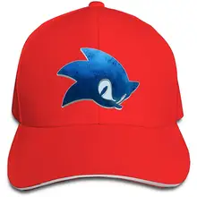 Sonic Hedgehog Спортивная Кепка унисекс с защитой от ультрафиолета на открытом воздухе бейсболка черная