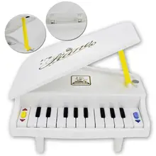Креативная детская пианино клавиатура игрушка многофункциональная домашняя белая музыка электронные От 3 до 6 лет игрушки
