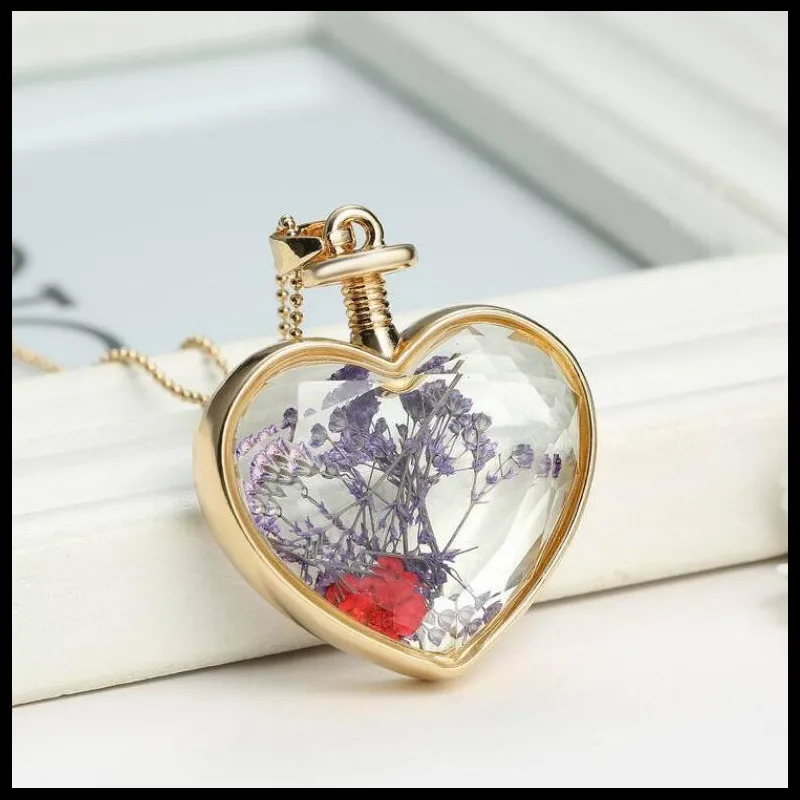 150N36 心形植物干花 12