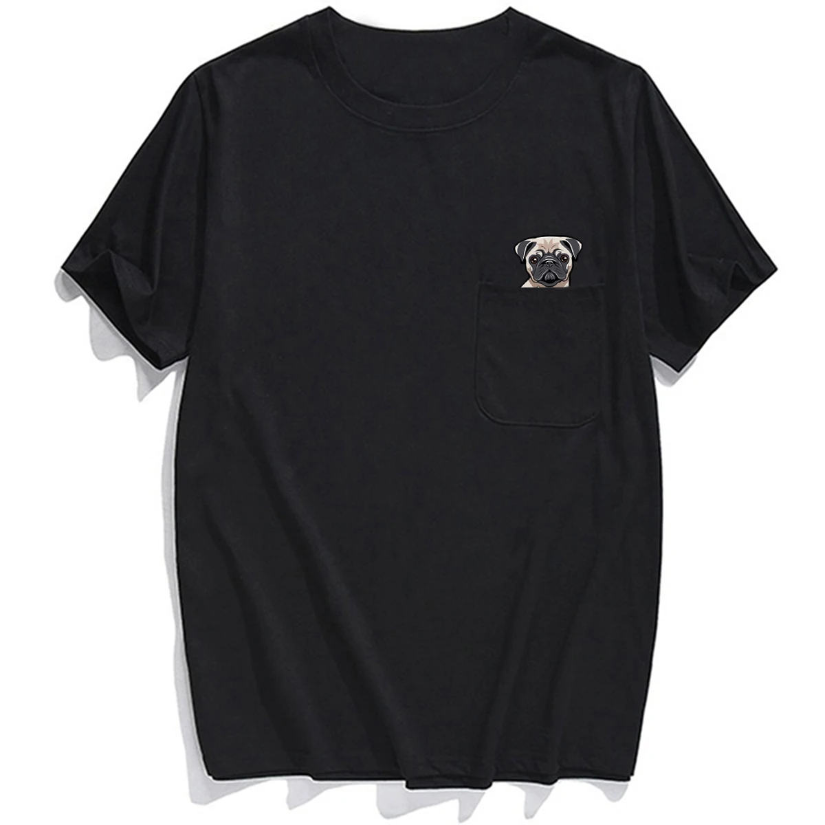 Funny T koszula moda marka letnia, z kieszenią z nadrukiem z psem koszulka męska dla kobiet koszule topy hip-hopowe śmieszne koszulki bawełniane 2 Funny T koszula moda marka letnia, z kieszenią z nadrukiem z psem koszulka męska dla kobiet koszule topy hip-hopowe śmieszne koszulki bawełniane 2