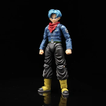 

Anime Dragon Ball model WD Vegeta's son Trunks cool ornaments SHF joints can be done by hand Doll ornaments by hand