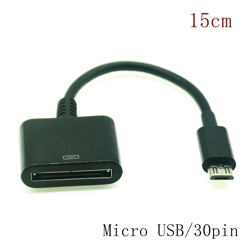 Aburrir Anfibio Cuatro Dock 30-Pin Female to USB-C USB 3.1 Micro USB 8pin Type C Male Short  Charging date Cable For Huawei Xiaomi Mac Onplus _ - AliExpress Mobile