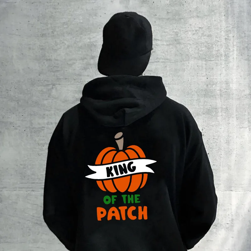 QUEEN KING толстовки для пар Hallween для женщин и мужчин Толстовка для влюбленных ужасов пары худи пуловеры в стиле кэжуал подарок