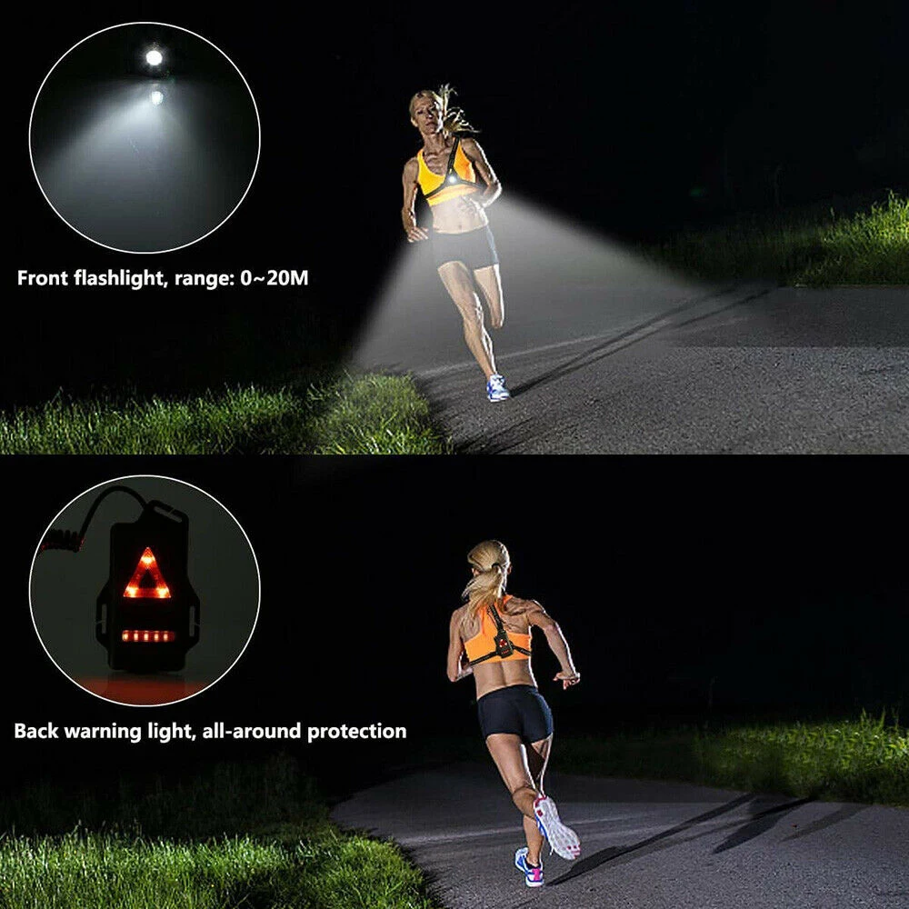 Esporte ao ar livre Luzes Running, Jogging