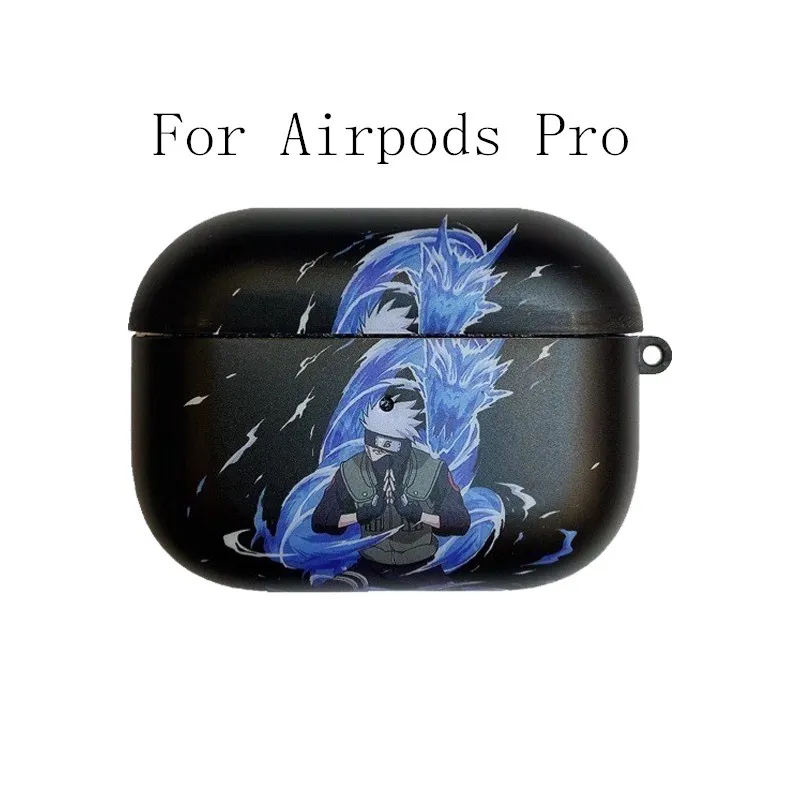 For Airpods Pro-2 Чехол с рисунком аниме для Apple Airpods, Забавный милый чехол для наушников с Bluetooth, силиконовый чехол для наушников airpods Pro, гарнитура - Цвет: For Airpods Pro-2