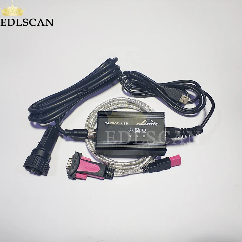 EDLSCAN вилочный погрузчик сканер для linde canbox linde доктор с linde pathfinder Для linde canbox Доктор диагностический инструмент