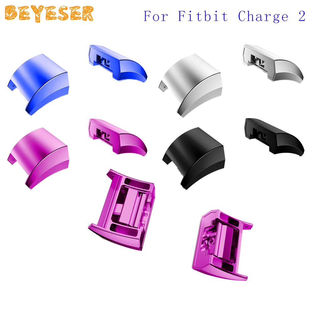 

Alloy Watch Connector For Fitbit Charge 2 Watches Bands Bracelet Easy To Snap On And Remove Watch Connector