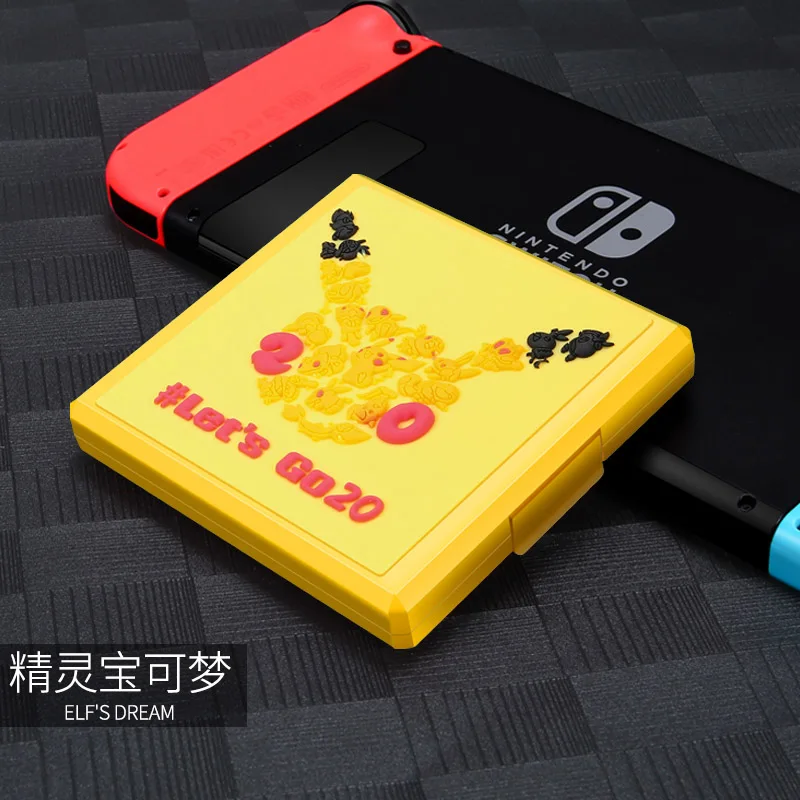 K-001 Коробка для хранения Nitendo с карточками для игровых карт, аксессуары для переключателей, сумка для переноски, для игр, для Nintendo do_switch - Цвет: K-001