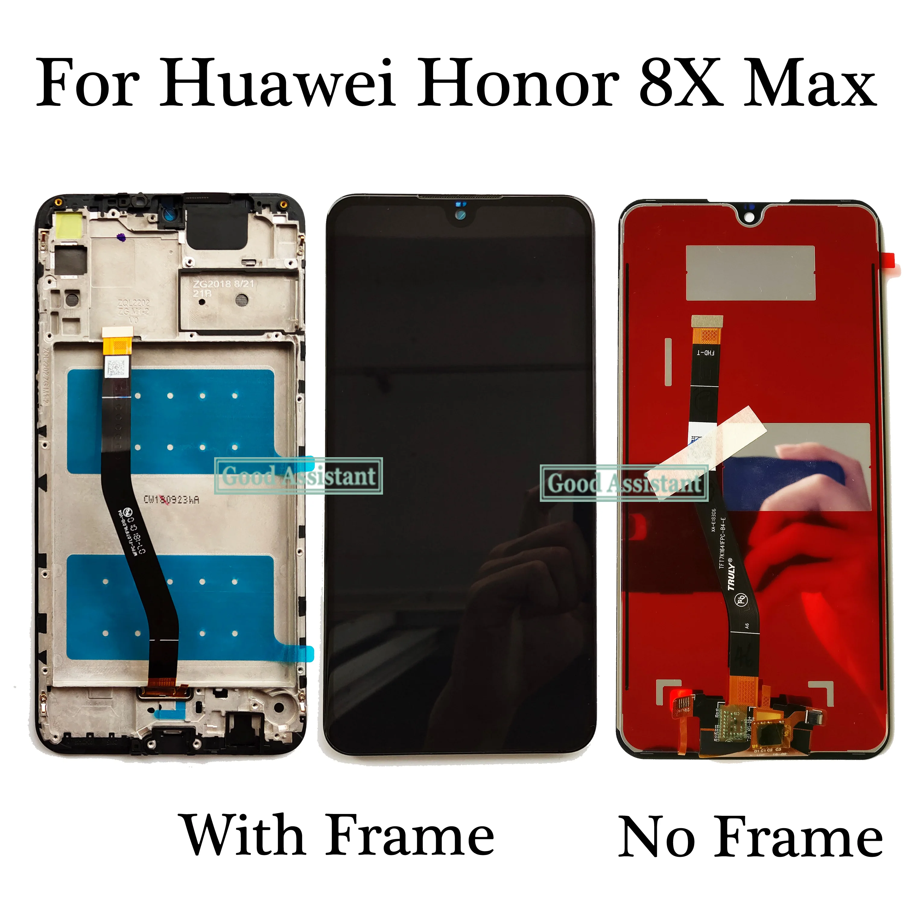 For Huawei Honor 8x Max Lcd Display Screen Touch Digitizer Honor8x 8xmax Replace Ebay