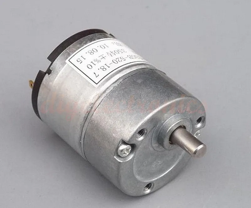 

1pcs 33GB-520 DC Geared Motor 6V-12V DC12V High Speed 170-350RPM for Remote Control Car Motor Robot Arm Smart Car Toy Model