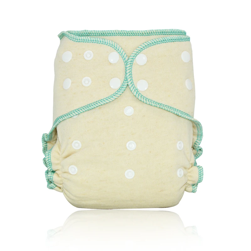 Miababy(3 шт./лот) Onesize пеньковая ткань пеленки для тяжелой влажности подходит для ребенка 5-15 кг, натуральная пенька - Цвет: Mint