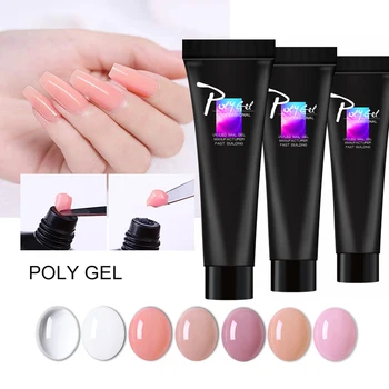 

Extension Polygel Gel Nail Polish All for Manicure Set Quick Acrylic Building Extension Glue Hard Poly Gel Nail Art Design Kits