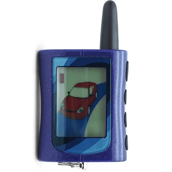 

Russia version car remote for Scher khan magicar A lcd remote controller two way car alarm system MA Security Alert start stop