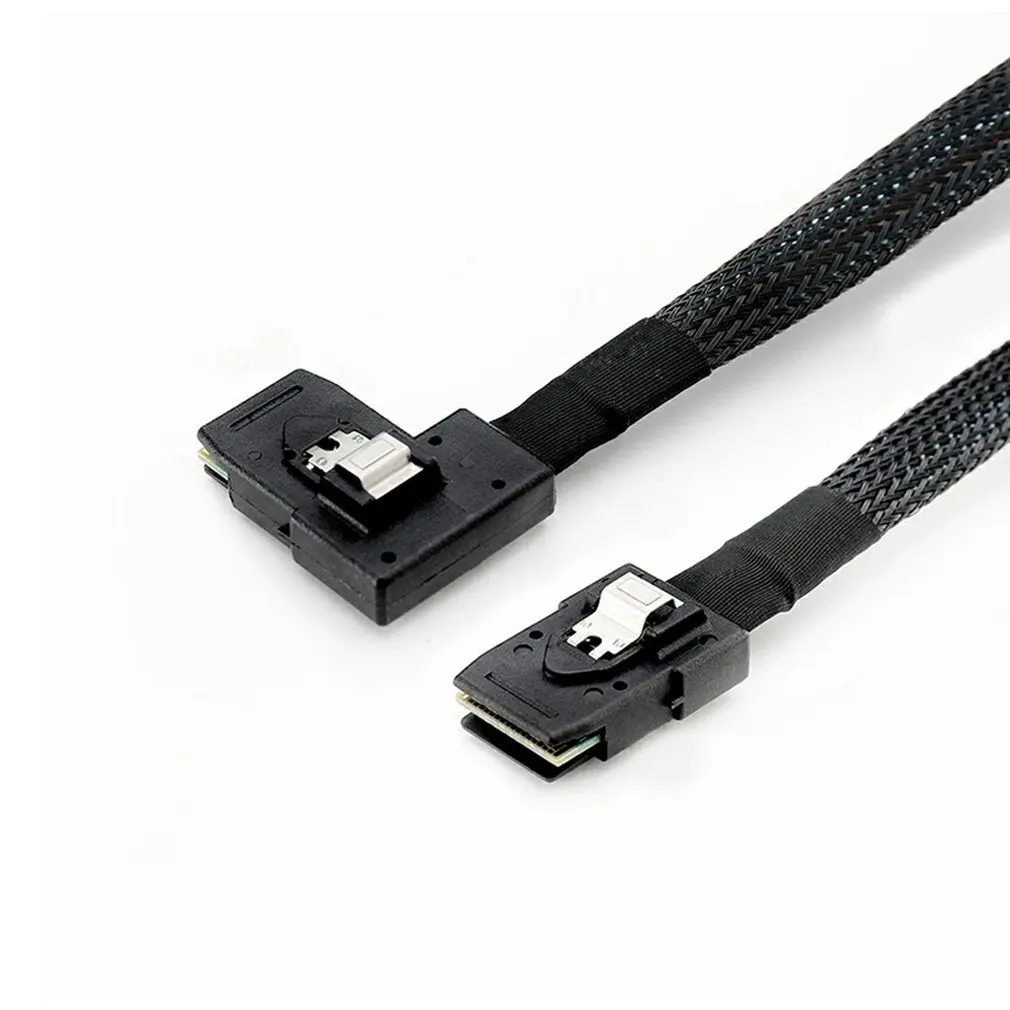 Мини Sas Line Sff-8087 для Mini Sas 36P Sff-8087 90 градусов Боковой изгиб карточная линия