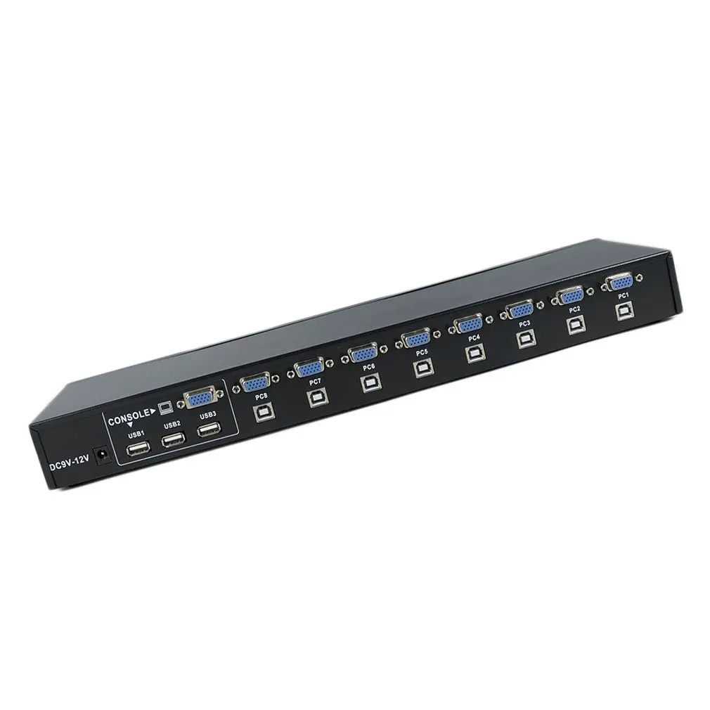  USB 2.0 ܺ KVM ġ ڽ,  ó , 1920x1440 VGA ø , 8 Ʈ