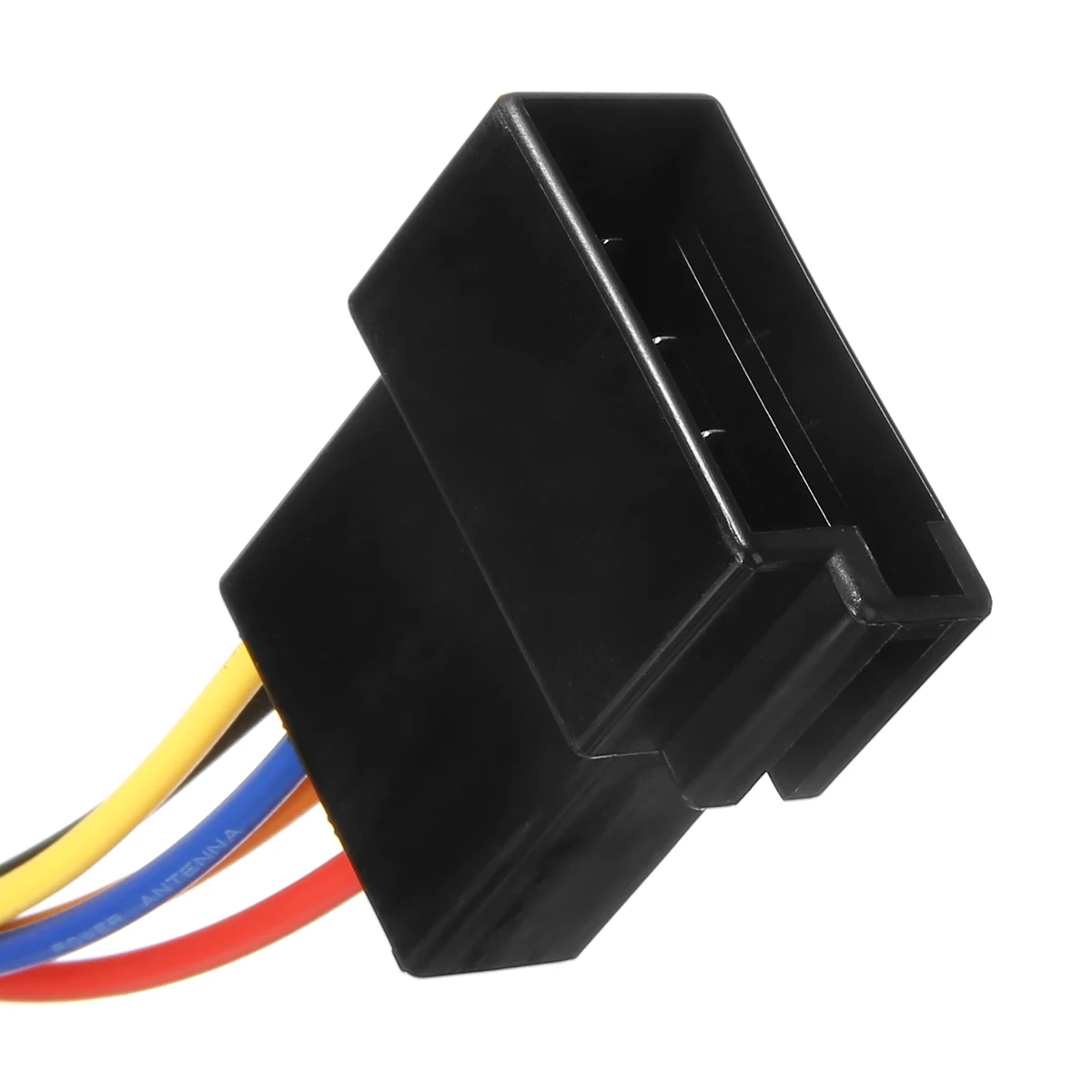 Mayitr 1pc 12V 16CM Universal Car Stereo Female Socket Radio ISO Wire Harness Adapter Connector FOR Power 4 speakers