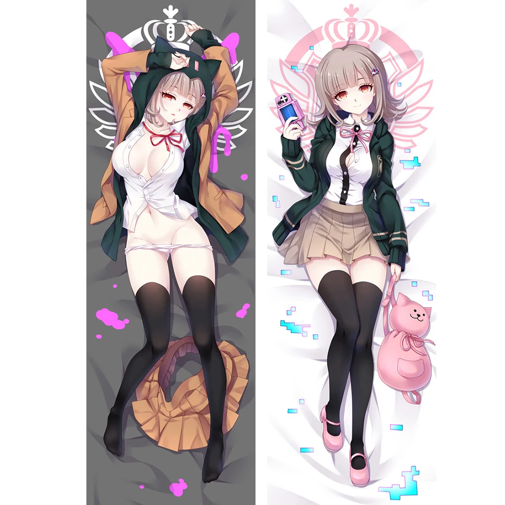 Аниме данганронпа Нанами ChiaKi Dakimakura обнимающая Подушка Чехол Kirigiri Kyouko наволочка