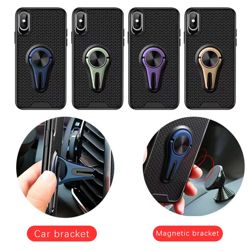Luxury Car Holder Ring Case For Xiaomi Redmi Note 7 7A A2 8 Lite 5 6 Pro GO Soft Silicone Phone Cover 9 K20 Y3 |
