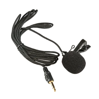 

Mini Mobile Computer Lavalier Clip Microphone HD Call Lightweight Anti-noise Laptop PC Wired Collar Clip Microphone TXTB1
