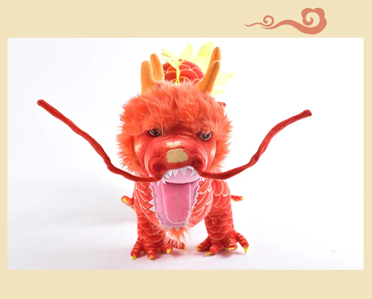 Дропшиппинг Millffy высокое качество Новое поступление Peluches китайские Плюшевые игрушки-Драконы чучело Мягкая Кукла талисман для детей