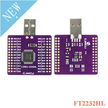 

FT2232HL USB Turn UART FIFO SPI I2C JTAG RS232 CJMCU-2232 CJMCU-2232HL USB to UART Dual Channel External Memory