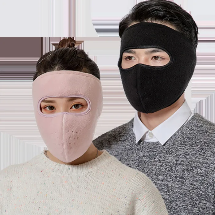 Ветрозащитная плюшевая маска для женщин и мужчин, сохраняющая тепло, дышащие маски для зимних видов спорта, езды на велосипеде, бега TY66