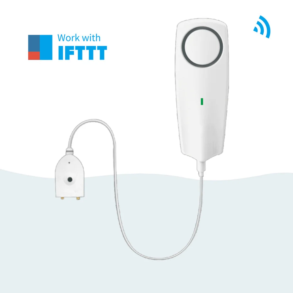 Wi-Fi датчик утечки жидкости беспроводной детектор уровня воды утечки перелива зуммер умный жизнь приложение Push будильник оповещения