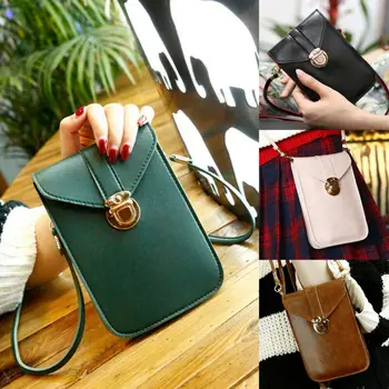 

Cross-Body Bag for Women Mobile Phone Bag Faux Leather Shoulder Bag
