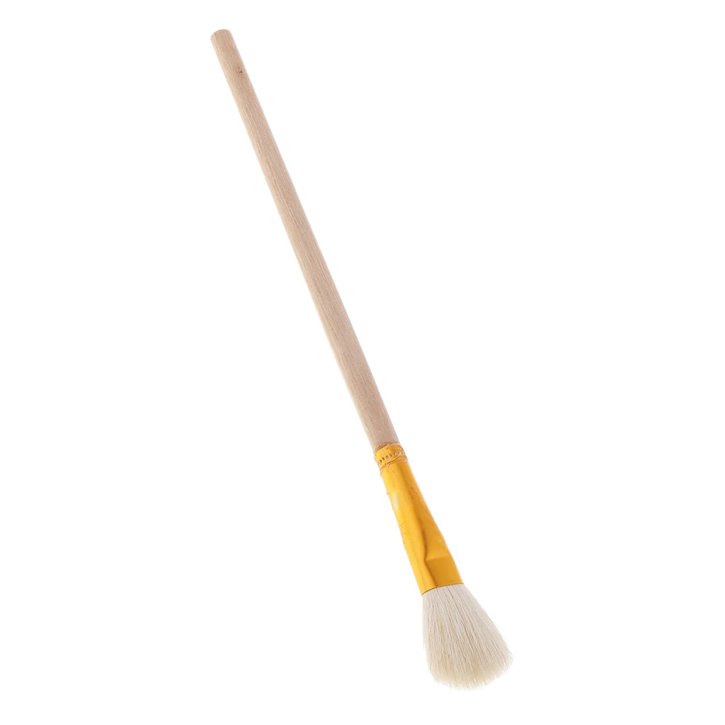 19cm Big Head Clay Cleaning Wooden Brushes Shapers, Artists Paint Brushes, Pottery Clay Sculpture Carving Tools