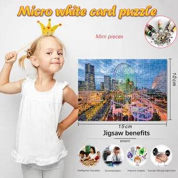 

Mini Decompression Intelligence Puzzles Game Interesting Toys Children's Toy Paper Educational Toys Diy Assembling Puzzle Games