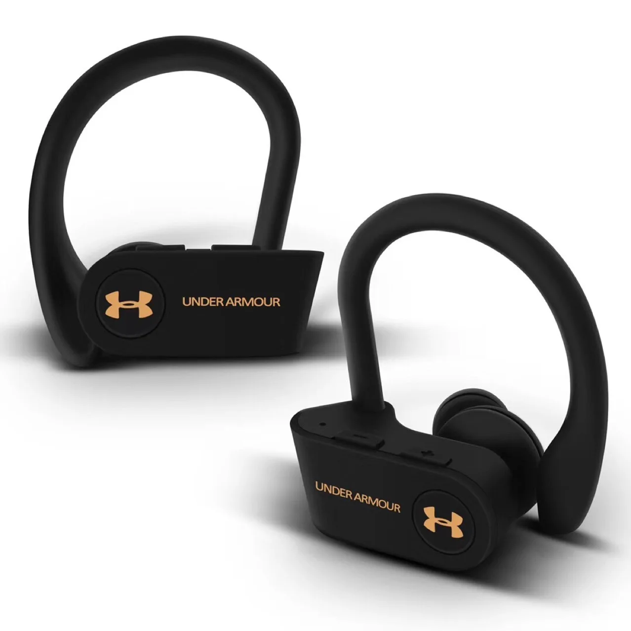 

Currently Available UA TWS3 Ear Cuff Sports Bluetooth Earphones V5.0 Version Double Pass Words Black And White