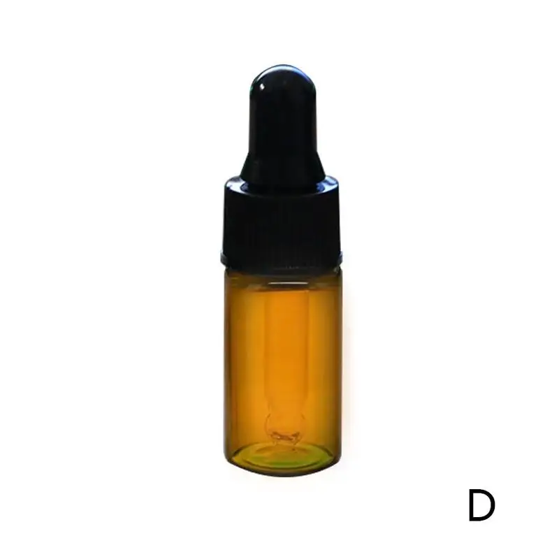 4ml 1 шт. 1/2/3/4/5/10 мл мини пустой существенный контейнер флакон духов Стекло макияж Портативный ароматические масла с Стекло флакон-капельница - Цвет: 4ml