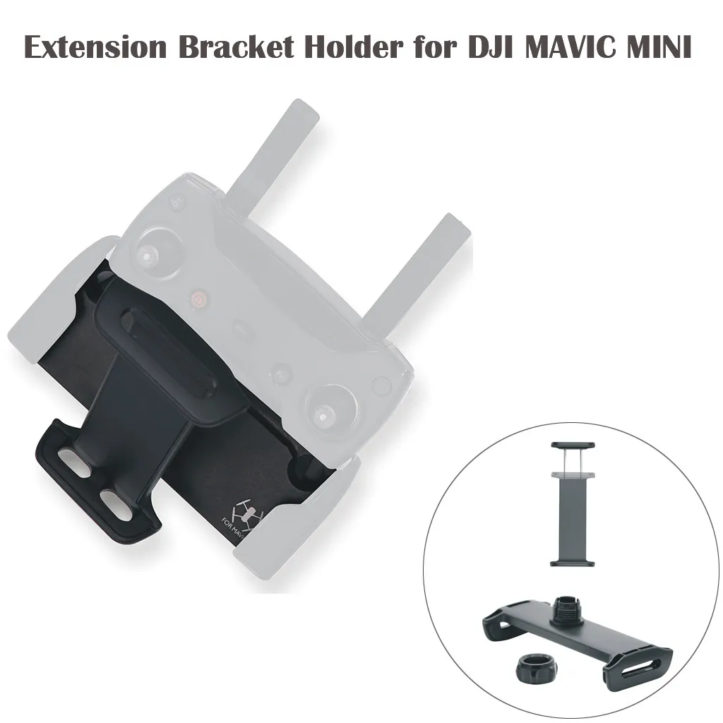 for DJI MAVIC MINI RC FPV Tablet Extension Bracket Mount 360 degrees Rotation Holder Professional Smart Drone Remote Control #B