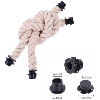 

DIY 65cm Mini Linen Rope Bag Handles Shoulder Bag Strap Removable Replacement Women Beach Bag Accessories 1 Set Obag Bag Button