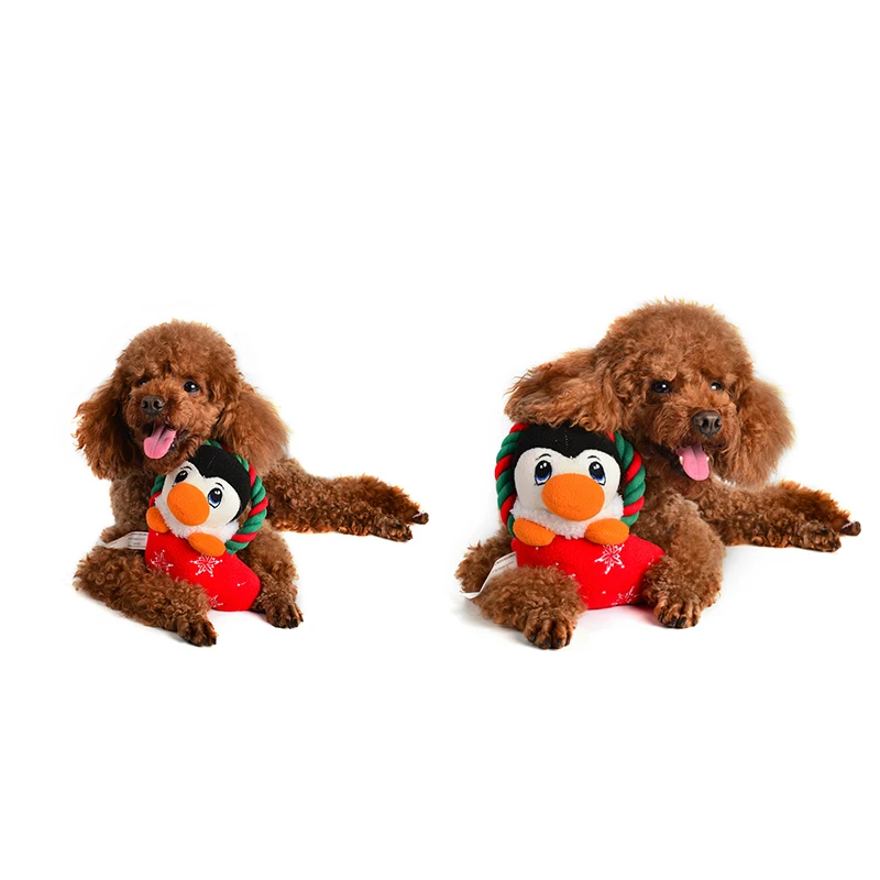Рождественские игрушки для собак, игрушки для щенков, кошек, жевательные игрушки, лучший подарок на Рождество