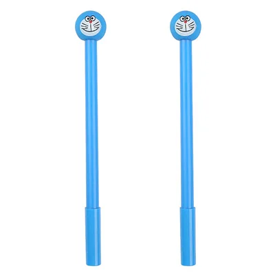 Doraemon гелевая ручка милый Kawaii креативный модный подарок для школы офисные канцелярские принадлежности написание полная игла Nib студента K1458 J - Цвет: 2Pcs