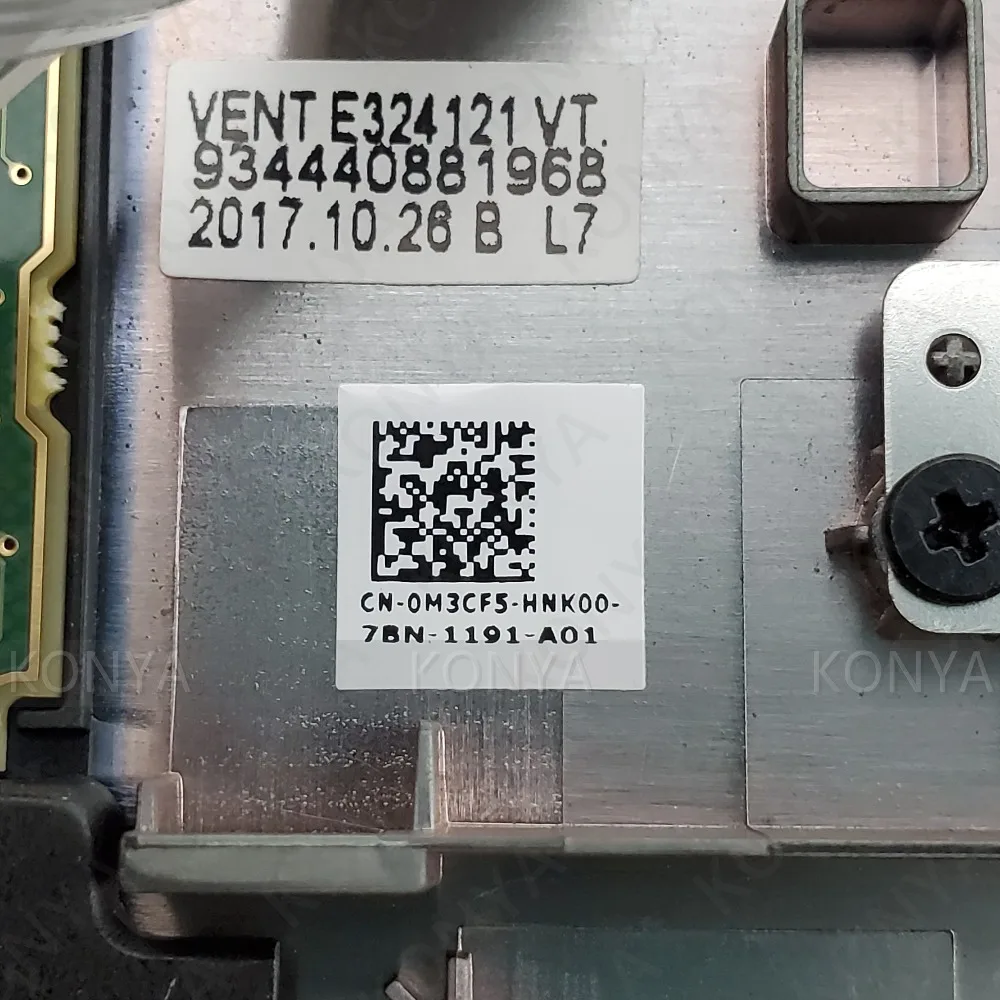 Верхний чехол для ноутбука Dell Latitude E7480 с тачпадом 6FJX9 RJ5Y3 M3CF5 3C4KP