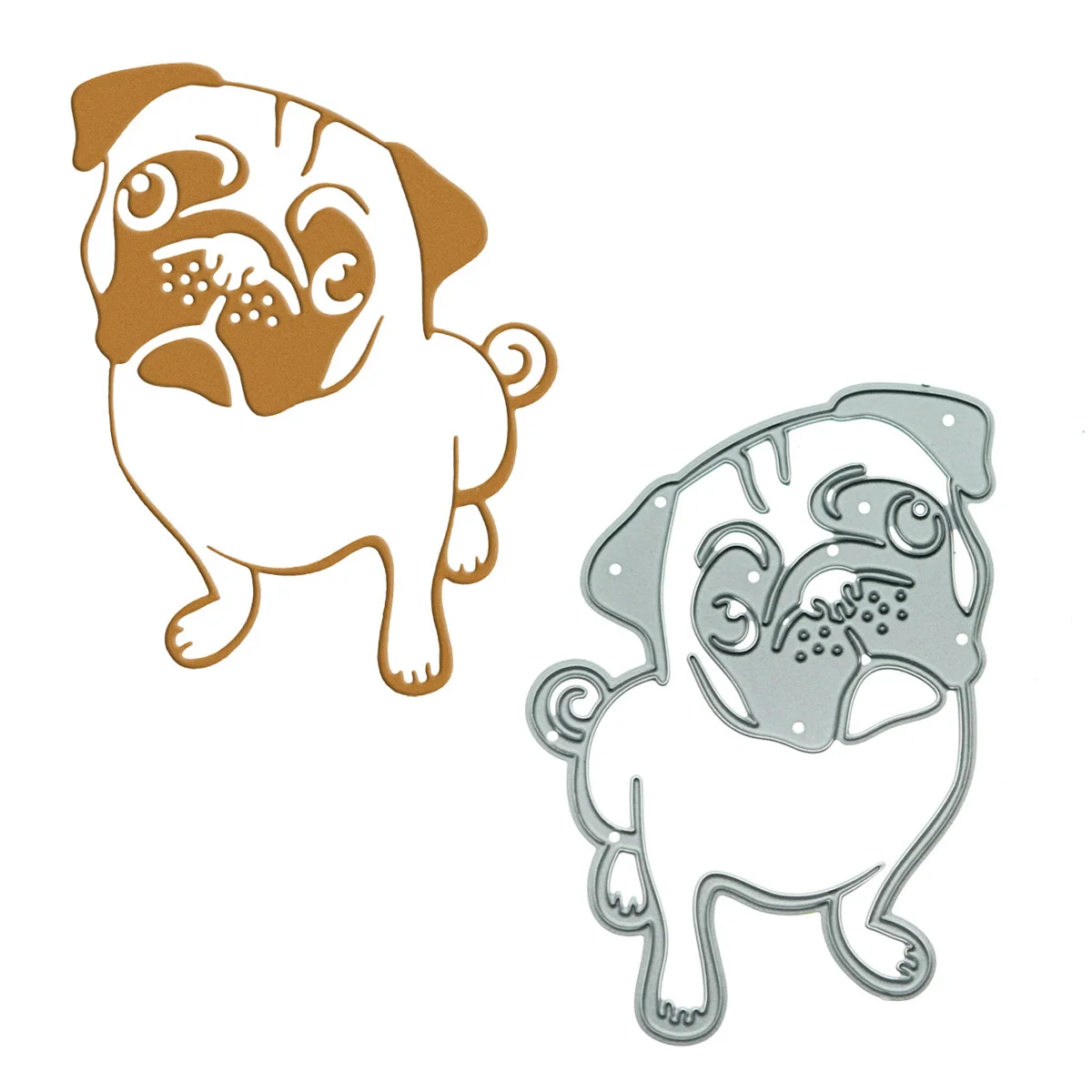 PugDogPatternMetalCuttingDiesDIYPapercraftMemoryCardScrapbookingDecoratingCraftPaperCutterStencilMold-AliExpress15