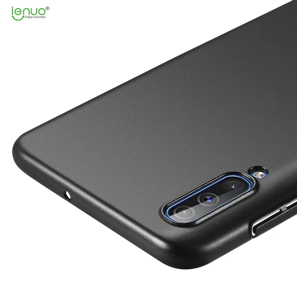 

For Samsung Galaxy A50 A70 A40 A30 A10 Case Lenuo Hard PC Matte Case Ultra Thin Phone protector Case For Samsung A50 Back Cover