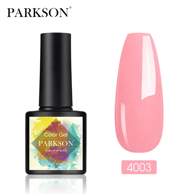 Parkson No Wipe Top Coat Base Coat Nail Gel polish Design Enhancer Varnish Semi Permanent Soak Off UV LED Nail Art Tool 4003