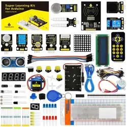 Keyestudio Супер Starter Kit/обучения Kit (без UNOR3) для программирования Arduino Образование + PDF (онлайн) + основа