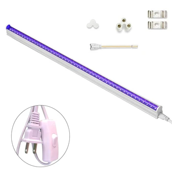 

T5 LED Lighting Club UV Light Batten Halloween Ultraviolet Glow Party Atmosphere UV Indoor Decor Blacklight