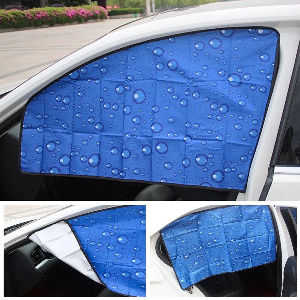 

Car Sun Shade UV Protection Car Curtain Car Window Sunshade Side Window Mesh Sun Visor Summer Shading Curtain Accessories