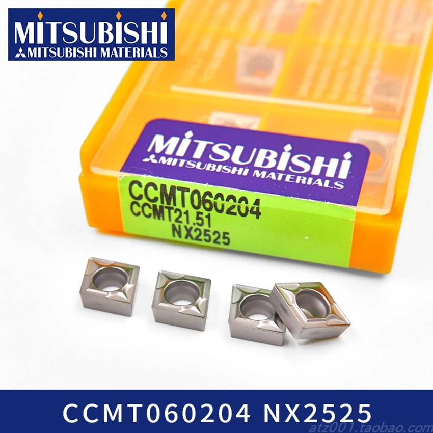 MITSUBISHI CCMT060202 NX2525/CCMT060204 NX2525/CCMT060208 NX2525 фрезерный станок с ЧПУ Металлокерамические