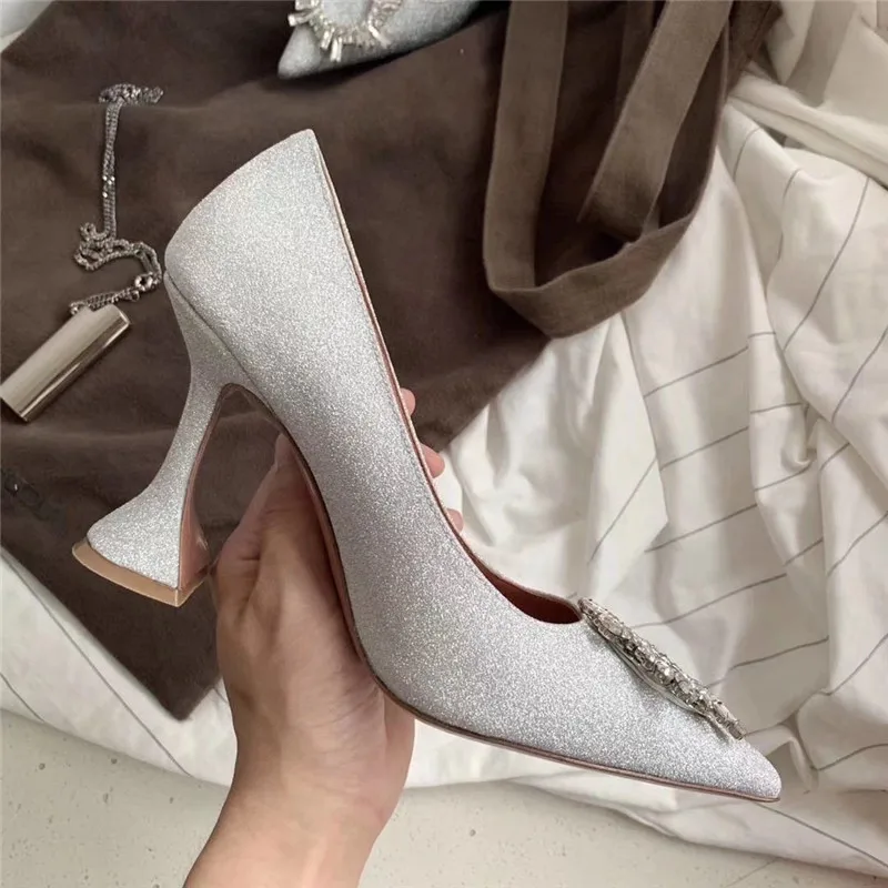 Туфли-лодочки на очень высоком каблуке, украшенные цветами и стразами; Zapatos De Mujer; изящная обувь с закрытым носком; Лидер продаж года; туфли-лодочки